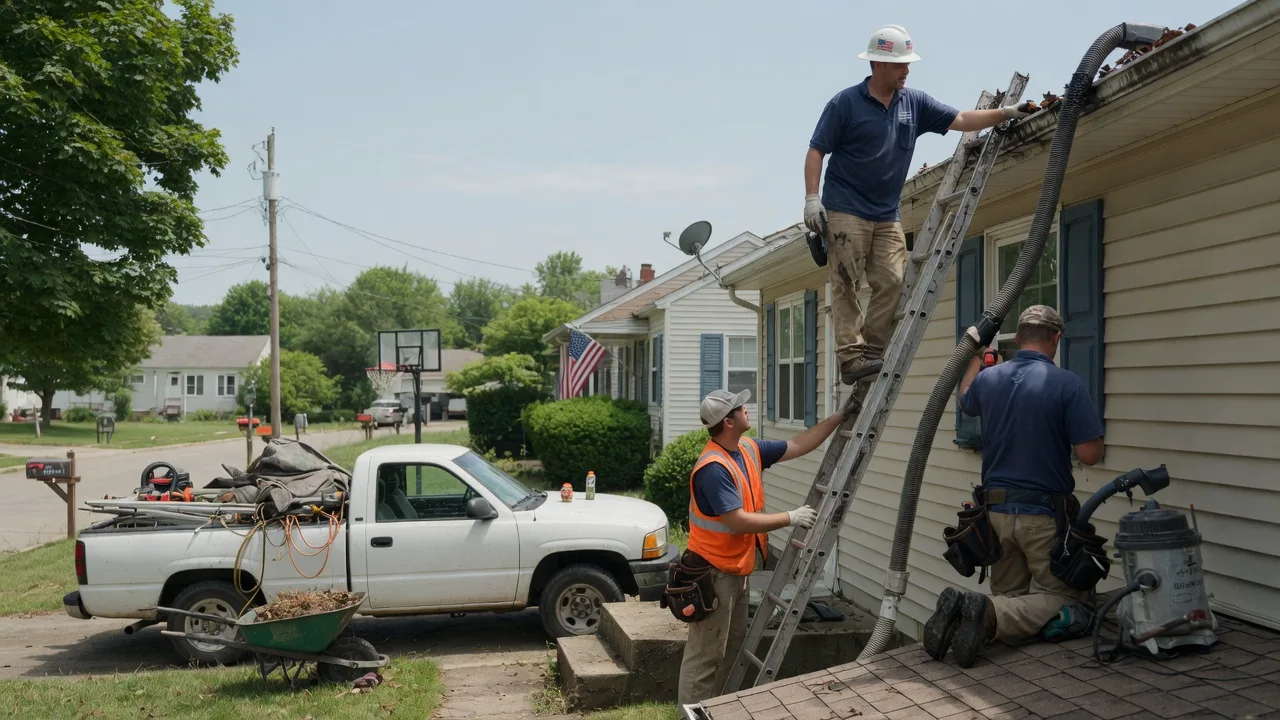 Gutter Installation in Witt, IL near me
